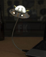 Rick & Morty Rick´s Ship 9 cm - USB LED svetlo